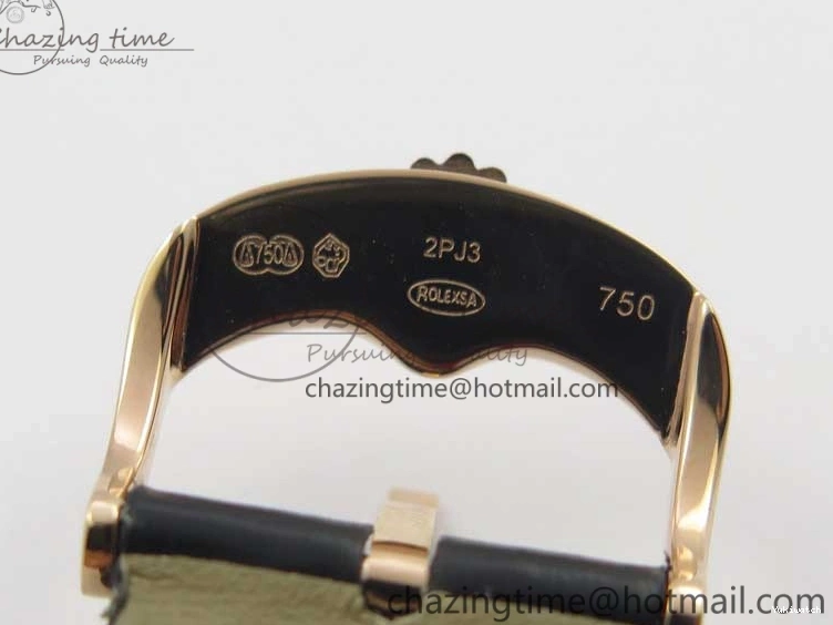 Markers Edition on Date BP Real Stick Cellini Black SA3165 RG 50519 Best Black Maker Dial Strap Leather 0725